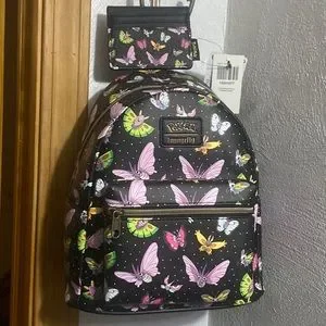 RARE! Pokémon/Loungefly mini backpack/ID holder+Huge?Star⭐️Bucks?9” Amazon.com: Loungefly Pokemon Mini Backpack : Clothing  main image 2